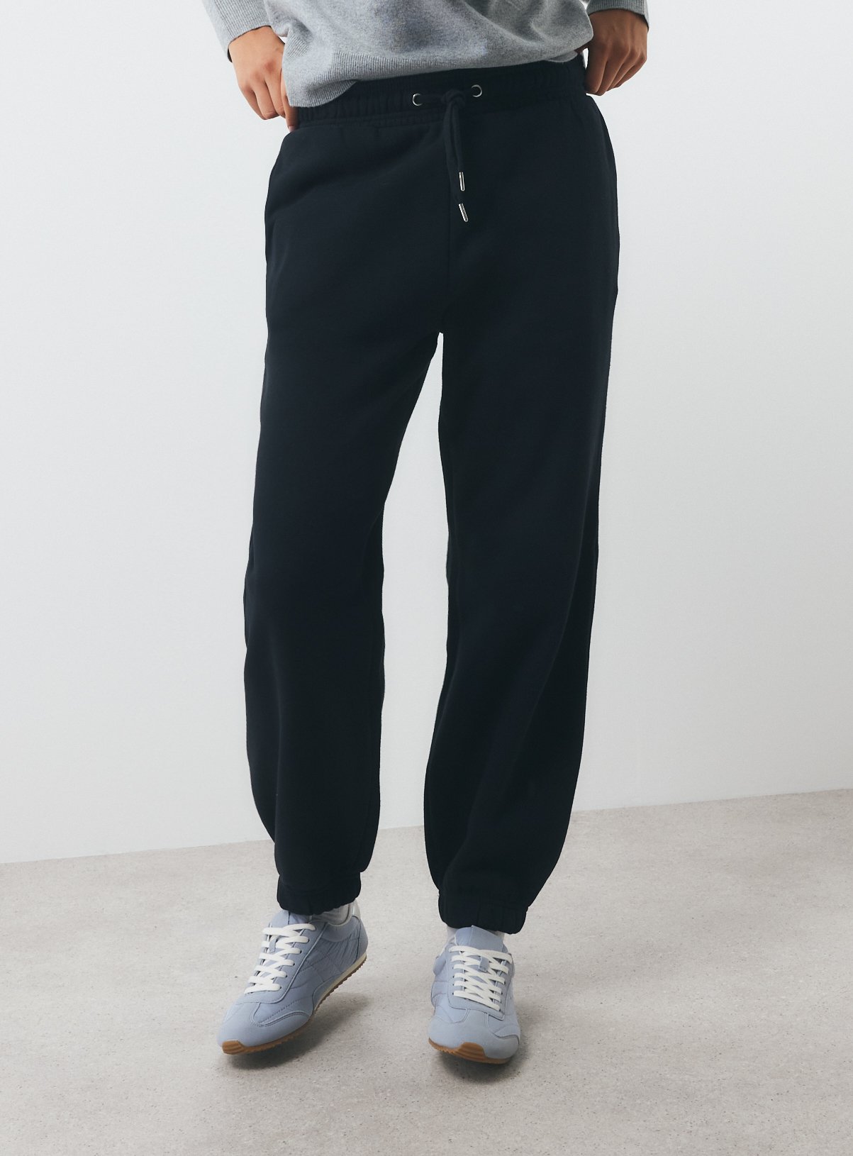 Black & Grey Tapered Joggers 2-Pack XXL - Image 3 thumbnail